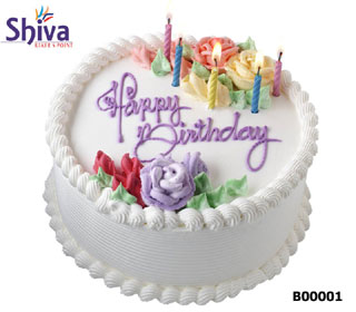 1KG Cakes - Birthday Cake