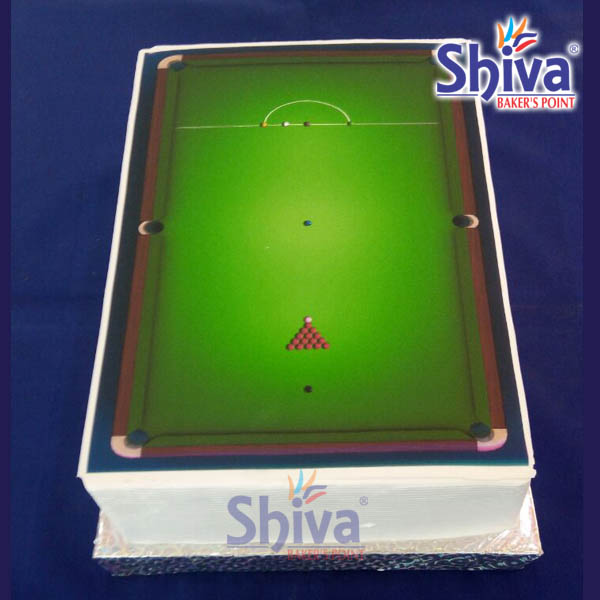Snooker Table Cake | Snooker table, Pool table cake, Birthday cakes for men